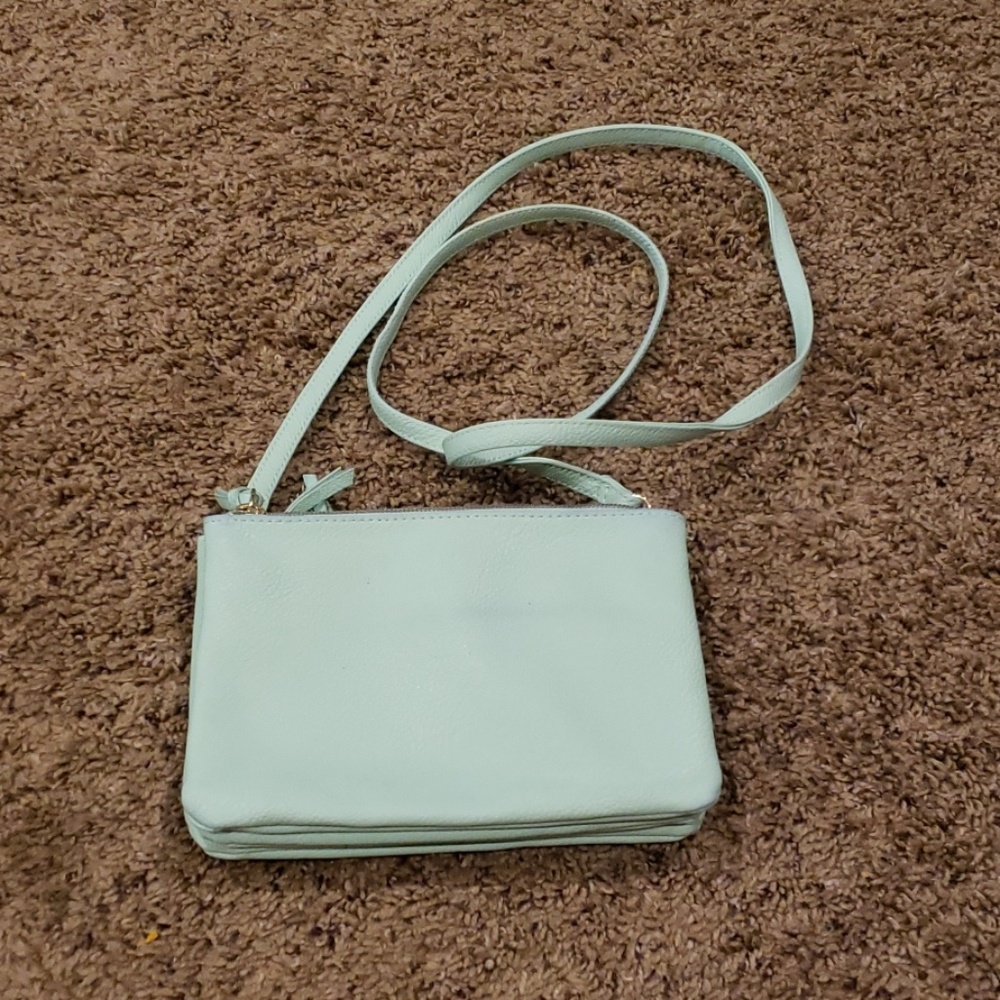 Tiffany Blue crossbody